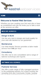 Mobile Screenshot of kestrelwebservices.com